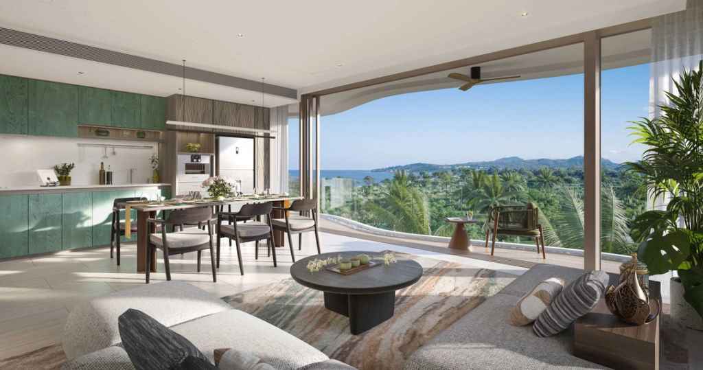 Exclusive Real Estate Phuket. Panoramic view condo