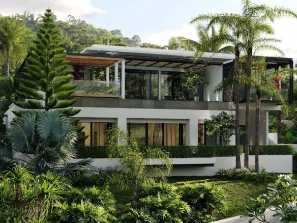Luxury mountain view villa in Phuket - Manick hillside