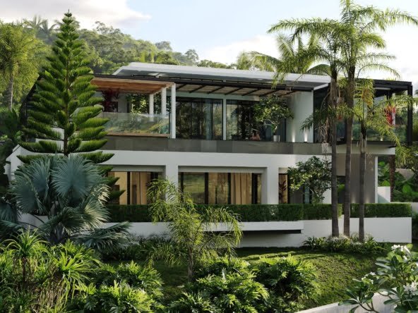 Luxury mountain view villa in Phuket - Manick hillside