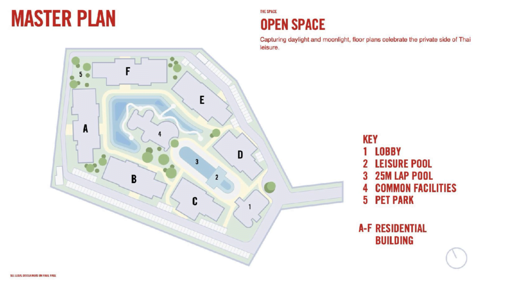 Master Plan of The Standard Residence Bang Tao Phuket