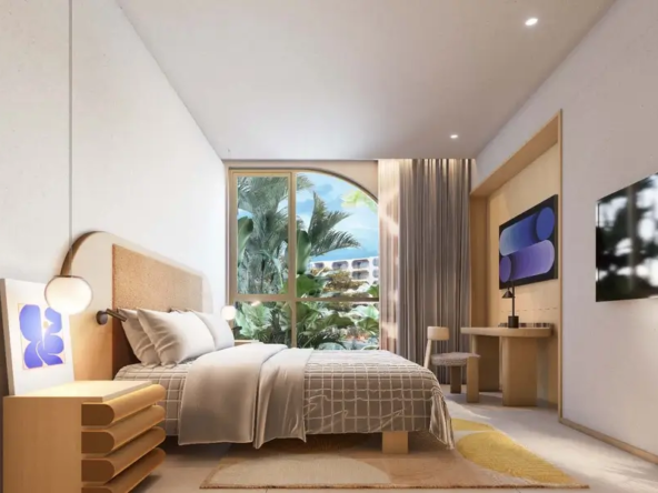 Luxury bedroom at The Standard Residence Bang Tao Phuket