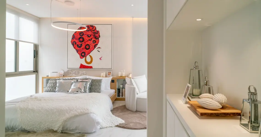 Luxury villa bedroom in Urban villas in Bang Tao