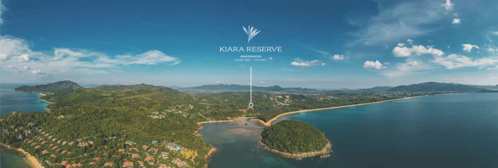 drone view of location of Kiara Reserve Residences Anantara Layan