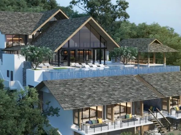 Luxury oceanfront villa at Villa Sunflyer Kamala in Phuket