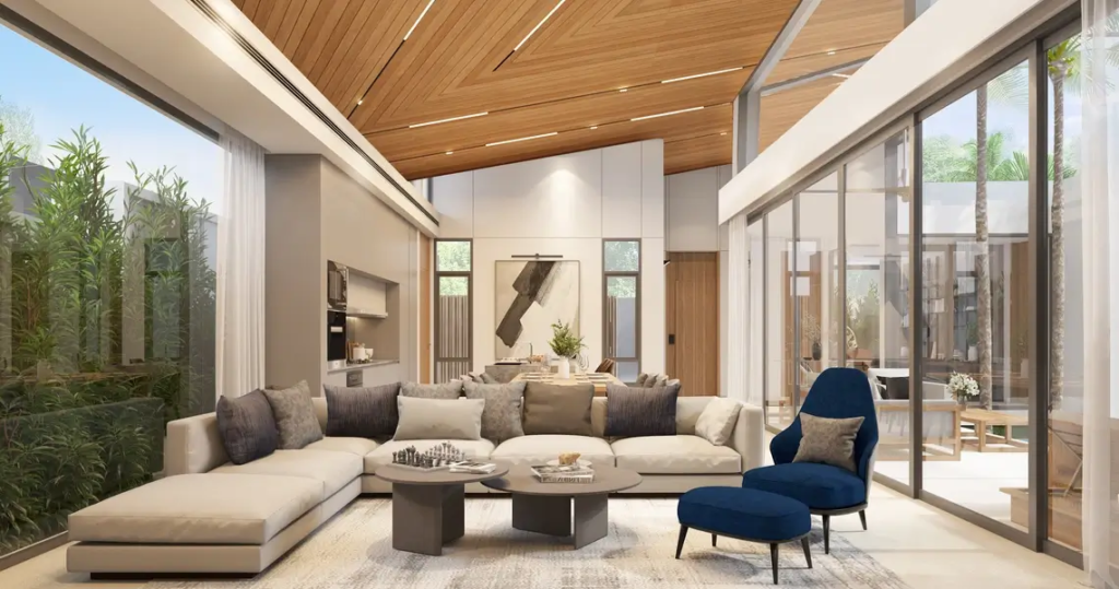 Luxury villa with spacious living area in Bangtao, Phuket